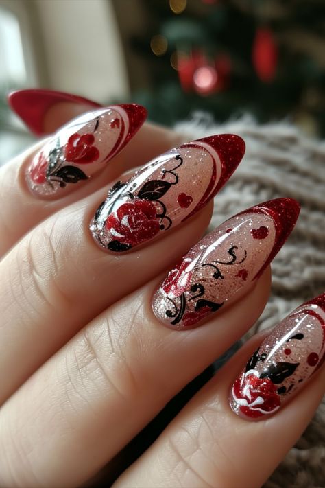 Valentine Nails 2024 Nail Stamping Ideas, Old Nail Polish, Quick Nail, Valentine Nail Art, Romantic Nails, Valentine Nails, Heart Nail Art, Long Nail Designs, Blush Nails