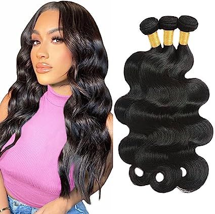 stunning sew in bundles made with real human hair click the link to order now #weave #bundles #sewinweave #stunning #amazon #amazonassociate #humanhair #realhumanhair Brazilian Virgin Hair Body Wave, Weave Hair, Brazilian Hair Bundles, Virgin Hair Bundles, Black Weave, Brazilian Hair Weave, Human Hair Bundles, Body Wave Hair, Brazilian Virgin Hair