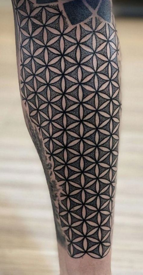 Geometric Tattoo Filler, Geometric Tattoo Stencil, Dotwork Tattoo Mandala, Geometric Tattoo Sleeve Designs, Geometric Tattoo Pattern, Flower Of Life Tattoo, All Seeing Eye Tattoo, Flower Of Life Pattern, Geometric Sleeve Tattoo