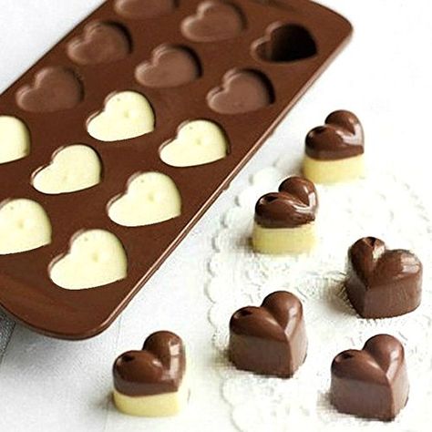 Diy Healthy Food, Chocolate Heart Cakes, Wax Candy, Cake Jelly, Diy Wax Melts, Diy Dessert, Valentines Baking, Jelly Candy, Heart Shaped Chocolate