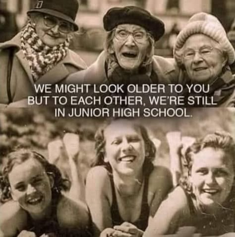 Friendship Party, Happy Birthday Quotes Funny, Nature Instagram, Funny Happy Birthday, Old Woman, Look Older, Junior High School, Happy Birthday Quotes, Funny Happy