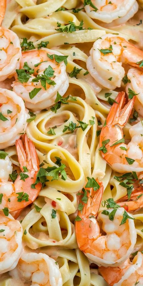 Deliciously Easy Garlic Butter Shrimp Pasta Recipe Garlic Butter Shrimp Linguine, Garlic Butter Shrimp Fettuccine, Fettuccini Shrimp Pasta, Garlic Butter Sauce For Seafood Pasta, Shrimp Bowtie Pasta Recipes, Garlic Butter Shrimp Recipes, Easy Shrimp Pasta Recipes, Creamy Garlic Butter Shrimp, Easy Garlic Butter Shrimp