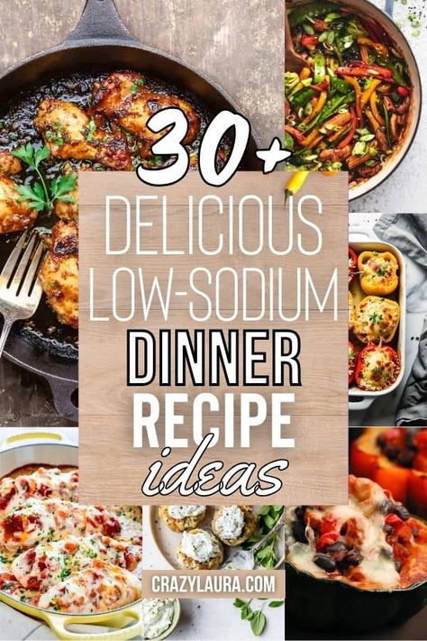 Discover savory low-sodium recipes that guarantee a guilt-free feast! Enjoy heart-healthy meals that are big on flavor and easy to make. #Recipes #LowSodium #HealthyDiet #HealthyFood #DinnerRecipes Recipes With Low Sodium, Delicious Low Sodium Meals, Cheap Low Sodium Meals, Salt Free Dinner Recipes, Heart Healthy Recipes Low Sodium Freezer Meals, Low Salt Heart Healthy Recipes, No Sodium Meals Easy, Best Low Sodium Recipes, Heart Healthy Meals Easy