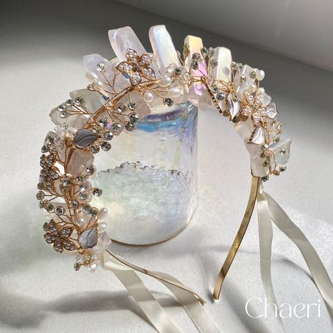 Rose gold tiara