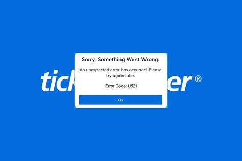 Getting tickets from Ticketmaster to see your favorite artiste perform should be a breeze, but not if error code U521 makes an appearance and stalls the checkout process. The error message can be frustrating, especially if you’re in the middle of purchasing your tickets and need to get your order going. Luckily, the steps to […] The post Ticketmaster Error Code U521: How to Fix it appear... Proxy Server, Error Code, Error Message, Internet Speed, How Do I Get, Credit Card Debit, Internet Connections, Buy Tickets, Fix It