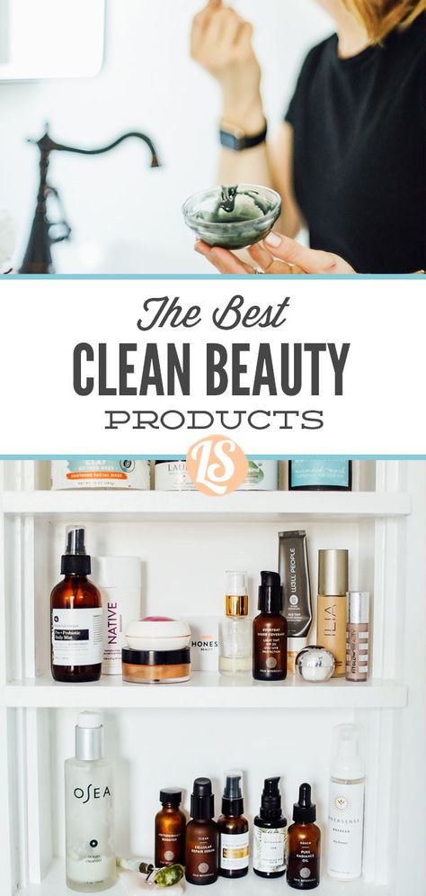 The best clean beauty skincare and makeup products, from cleansers and moisturizers and concealers and foundations. All the best in one spot. Best All Natural Skin Care, Best Clean Skincare, Clean Face Products Skincare, Clean Skin Products, Clean Beauty Routine, Clean Beauty Skincare, All Natural Skin Care Products, Best Natural Skin Care Products, Best Clean Skincare Products