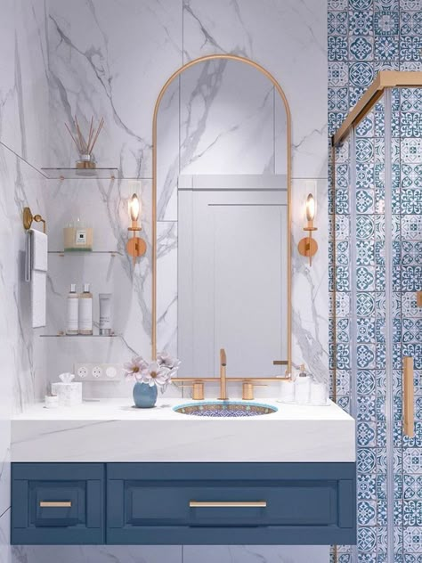 تصميم دورة مياه, Ikea 2015, Vanity Space, Modern Bathroom Tile, Bathroom Design Trends, Bathroom Tile Designs, Bathroom Design Decor, Bad Design, Dream Bathrooms