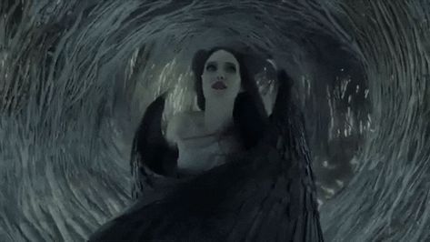 via GIPHY Maleficent Gif, Maleficent Oc, Dark Fey, Film Maleficent, Maleficent Wings, Dark Fae, Oc Things, Maleficent 2, Winged People