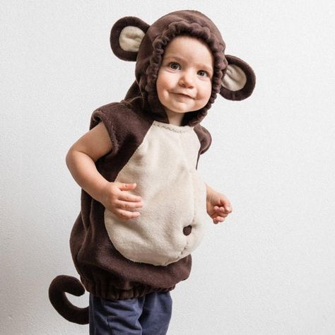 Toddler Monkey Costume, Baby Monkey Costume, Lamb Costume, Monkey Costume, Monkey Costumes, Baby Kostüm, Boy Halloween Costumes, Toddler Halloween Costumes