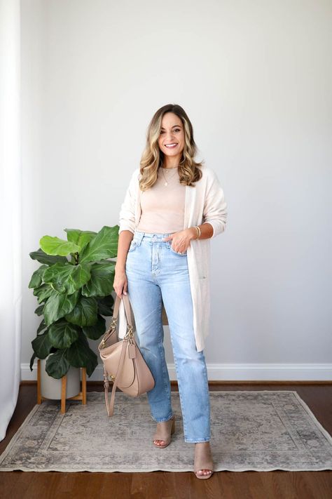 Petite Fall Fashion, Jeans Pumps, Straight Leg Jeans Outfits, Oversized Outfit, Petite Style, Push Ups, How To Hem Pants, Nordstrom Anniversary Sale, Denim Trends