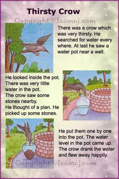 The Farmer And The Crane | English Stories For Kids Thirsty Crow, Small Stories For Kids, Ingles Kids, Stories With Moral Lessons, English Moral Stories, Reading Comprehension For Kids, Free Short Stories, Short Moral Stories, English Stories For Kids