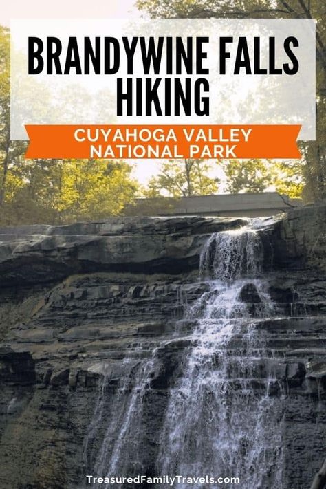 Ohio Waterfalls, Ohio Hiking, National Parks With Kids, Road Trip Printables, Ohio Vacations, Brandywine Falls, Things To Do In Ohio, Waterfall Backdrop, Vacation Wishes