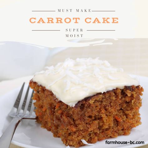 Carrot cake with dehydrated carrots. Dehydrated carrot cake recipe. How to use deydrated carrots. Carrot cake cream cheese frosting. Mini Patisserie, Papaya Recipes, Carrot Cake With Pineapple, Homemade Carrot Cake, Dessert Thermomix, 3 Cake, Delicious Deserts, Baking Fun, Delicious Cream