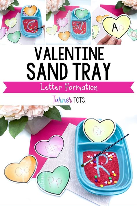 Valentine Dramatic Play Center, Valentines Preschool Lesson Plan, Valentine’s Day Sensory, Theme Ideas For Preschool, Valentine Literacy Activities, Valentines Rhymes, Letter Identification Games, Rhyming Word Game, Initial Sound Activities