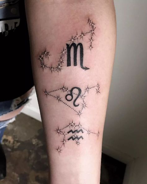 Aquarius Tattoos Men, Scorpio Aquarius Tattoo, Aquarius Tattoo Women, Aquarius And Scorpio Tattoo, Scorpio And Aquarius Tattoo, Zodiac Tattoos Aquarius, Aquarius Tattoo Men, Aquarius Tattoo Designs For Women, Tattoos Aquarius