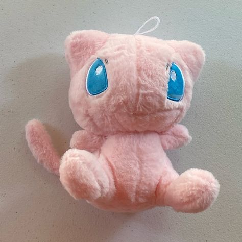 Mew Pokémon Plush Pokémon Plushies, Pokemon Stuffed Animals, Pokémon Plush, Pokemon Plush, Gift Inspo, Books Collection, Tiny Things, Toy Boxes, Pokemon Cards