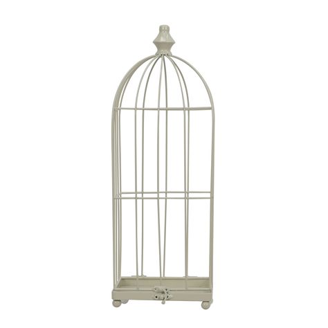 "Find the 17\" Gray Metal Bird Cage Candle Lantern by Ashland® at Michaels. Bring a bit of soft elegance to your springtime décor using this charming bird cage-style candle lantern from Ashland. Filled with your choice of pillar candle, this piece is sure to give your space a lovely glow paired with a vibrant floral arrangement on your living room mantel or a prominent side table. Bring a bit of soft elegance to your springtime décor using this charming bird cage-style candle lantern from Ashlan Iron Bird Cage, Wire Bird Cage, Gold Bird Cage, Spring Lanterns, Bird Cage Candle, Bird Cage Candle Walmart, Ornate Bird Cage, Living Room Mantel, Flower Business