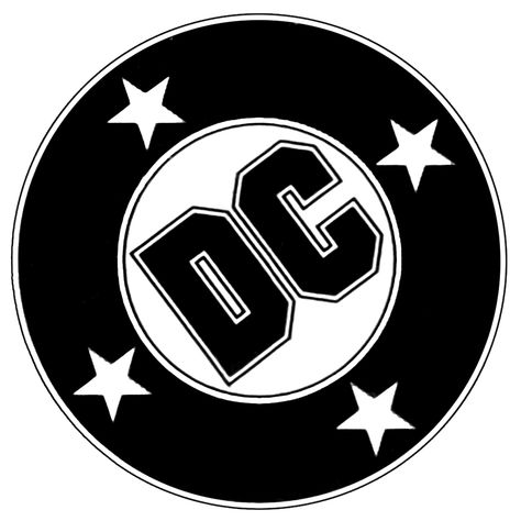 As a big fan of DC comics I had to pick this design from Milton Glaser. Known as the "DC bullet' it made its first debut in the year 1977 and lasted to 2005. Classic icon for all DC comic collectors. What I consider this icon an upgrade from its predecessors is the choice of making the letters DC and the stars at a 45 degree angle. DC's logo in the past were all straight 90 degree angle, nothing too interesting. The 45 degree angle adds a dynamic flair to the logo just like the comics. Dc Comics Logo, Public Enemies, Comics Logo, Grant Morrison, Milton Glaser, Budget Crafts, Book Logo, Frank Miller, Dawn Of Justice