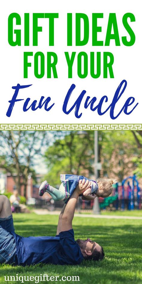 Gift Ideas for your Fun Uncle | Crazy Fun Gifts for my Uncle | Christmas presents for my uncle | What to buy my Uncle for his birthday | Relative gifts Homemade Gifts For Uncles From Kids, What To Get Your Uncle For Christmas, Gifts For Uncle From Nephew, Uncle Christmas Gifts Ideas, Best Uncle Gifts, New Uncle Gifts, Presents For Uncle, Diy Gifts For Uncle From Niece, Gift Ideas For Uncles Birthday