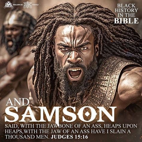 Blacks In The Bible, African History Truths, Black Power Art, Strongest Man, African American History Facts, Black King And Queen, Black God, Black Jesus, Ancient Hebrew