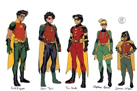 Red Robin Redesign, Robin Redesign, Batman And Alfred, Dc Superheroes Art, Batfamily Comics, Batman Gotham Knight, Robin Art, Batman Design, Robin Costume