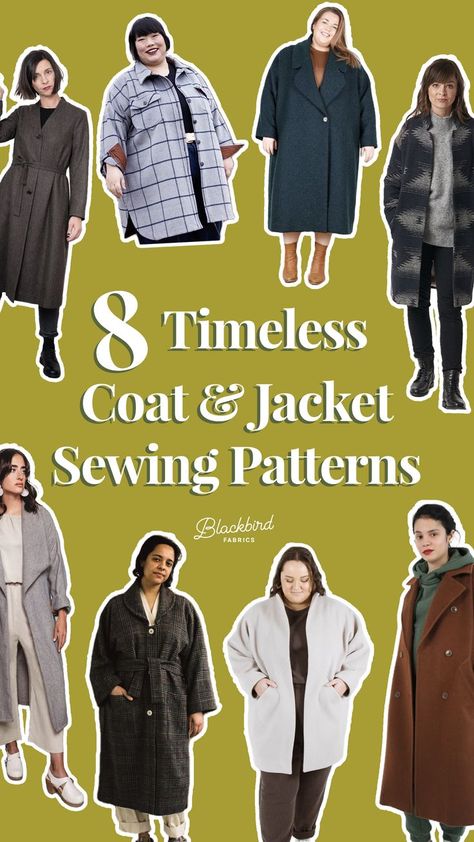 Indie Jacket, Jacket Sewing Patterns, Jacket Sewing, Coat Pattern Sewing, Jacket Pattern Sewing, Indie Sewing Patterns, Classic Jacket, Classic Coats, Coat Patterns