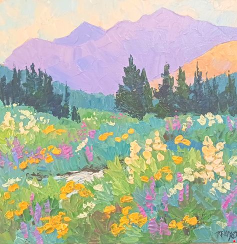 When The Mountains Call Your Name Pastel Drawing Mountains, Abstract Mountain Art, Oil Pastel Art Mountains, Mountain Drawing Oil Pastel, Pastel Mountain Painting, Pastel Mountains, Oil Pastel Mountains Landscapes, Mountain Valley Painting, Summer Story