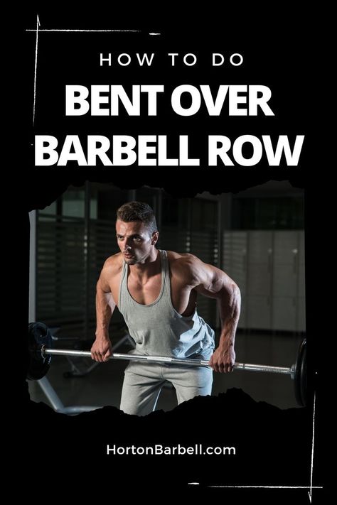 Complete how-to guide for Bent Over Barbell Rows including benefits, muscles worked and coaching tips. Row Exercise, Bent Over Row, Barbell Row, Strength And Conditioning, Coaching Tips, Personal Trainers, Workout Guide, Powerlifting, Weight Lifting