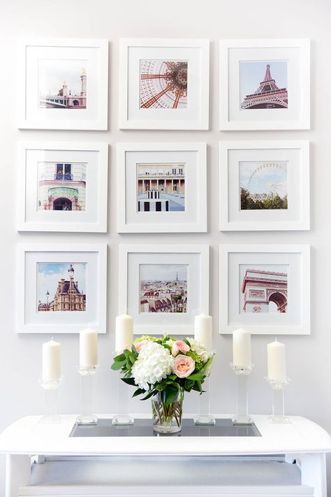 Anna Tsoulogiannis’ home decor inspiration. Are you looking for unique and beautiful art photos or poster prints (not the ones featured in this pin) to create your gallery walls? Visit bx3foto.etsy.com and follow us on IG @bx3foto #decor #interiordesign #gallerywall #artwall #photoprints #artphotos #finephotography #posters #bx3foto Travel Photos Display, Photowall Ideas, Travel Gallery Wall, Photo Wall Gallery, Framed Pictures, Gallery Wall Decor, Travel Wall, Wall Gallery, Inspiration Wall