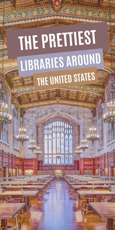 World Libraries, Coolest Bookstores In The Us, Best Library In The World, Most Beautiful Bookstores, Coolest Libraries In The World, Beautiful Home Libraries, Best Libraries In The World, Cottage Library Aesthetic, Cool Libraries