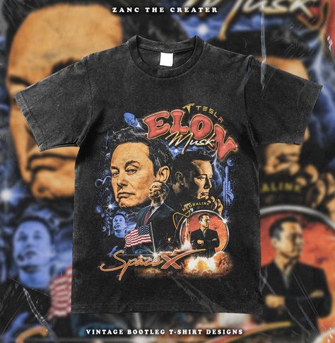 I'am a vintage bootleg rap tee designer on fiverr, if you want to make a design like this, just click the link listed Bootleg T Shirt Design, Bootleg Tshirt, Vintage Graphic Tshirt, Rap T Shirt, Bootleg Design, Vintage Shirt Design, Outfit 2023, Merch Design, Graphic Tshirt Design