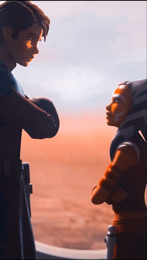 Anakin Ashoka Wallpaper, Anakin Ahsoka Fanart, Ahsoka And Anakin Wallpaper, Anakin And Ahsoka Wallpaper, Anakin Skywalker Clone Wars, Jedi Wallpaper, Ahsoka Wallpaper, Ahsoka And Anakin, Clone Wars Wallpaper