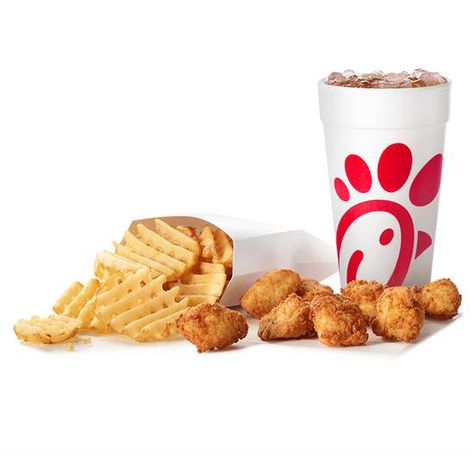 Chick Fil A Chicken Nuggets, Canes Chicken, Chick Fil A Nuggets, Best Fast Food, Uber Eats, Yummy Comfort Food, Chick Fil A, Food Platters, Food Obsession