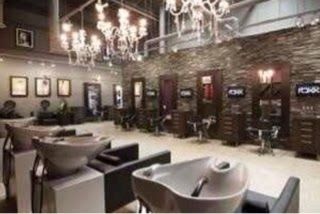 NYC Hair Chronicles: A GREAT CUT Houses Futuristic, Salon Concepts, Salon Design Ideas, Tea Houses, Hair Salon Design, Hair Salon Interior, Salon Stations, Barbershop Design, Hair Salon Decor