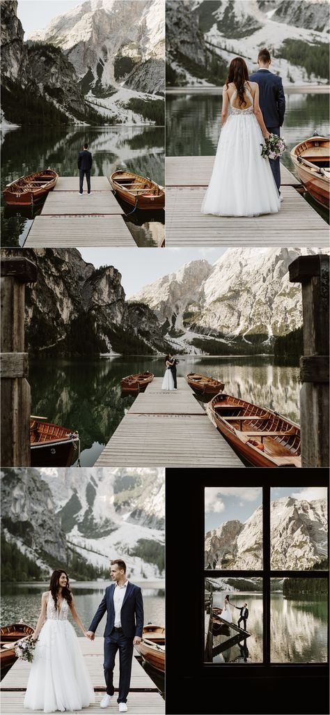 Connections Photography, Dolomites Wedding, Dolomites Elopement, Alps Wedding, Alpine Wedding, Wedding Mountains, Italy Elopement, Wedding In The Mountains, Travel Photoshoot