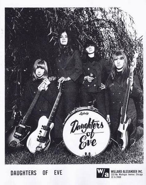 Daughters Of Eve... Daughters Of Eve Poster, The Daughters Of Eve, 60s Bands, Don't Waste My Time, Female Rock Stars, Garage Punk, 60's Music, 60s Rock, American Bandstand