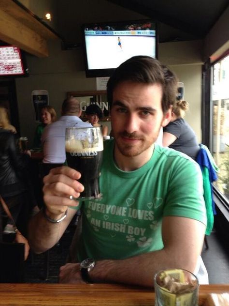 » st. patricks day : photography, style, moments, decorations, traditions and fun » Colin O Donoghue, Oh My Goddess, Irish Boys, Colin O'donoghue, Emma Swan, Captain Swan, Captain Hook, Look At You, Man Crush