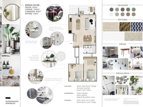 Interior design moodboard by laure bdt dbn on Dribbble Interior Design Visual Presentation, Design Portfolio Layout, Interior Design Presentation Boards, Interior Architecture Sketch, Interior Design Basics, Interior Design Portfolio Layout, Interior Design Sketchbook, Architecture Design Presentation, Presentation Boards