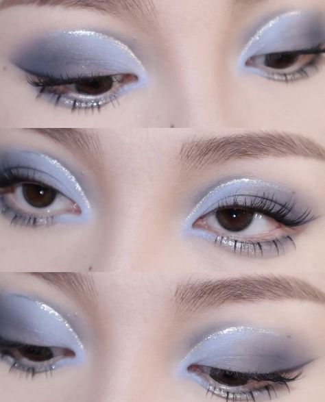 Douyin Makeup, Doll Eye Makeup, Beauty Makeup Photography, Face Art Makeup, Ethereal Makeup, Makeup Stuff, Dope Makeup, Asian Eye Makeup, Creative Makeup Looks