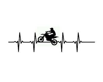 Motocross Tattoo, Dirt Bike Tattoo, Dirt Bike Quotes, Third Eye Tattoos, Bike Sticker, Sticker Heart, M Tattoos, Motorcycle Tattoos, Bike Tattoos