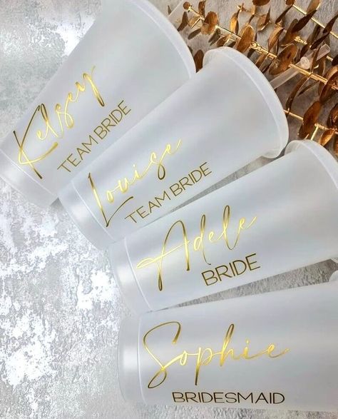 Check out Personalised wedding cold cups 24oz, Wedding, Hen party, birthday  Gift Idea,, the latest item I added on eBay! #eBay #eBaySeller Notebook Business, Cold Cups, Bar Glassware, Team Bride, Personalised Wedding, Cold Cup, Hen Party, Ebay Seller, Party Birthday