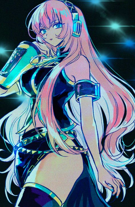 Luka Fanart Vocaloid, Vocaloid Fanart, Luka Vocaloid, Luka Megurine, Megurine Luka, Vocaloid Funny, Vocaloid Characters, Colorful Stage, Project Sekai