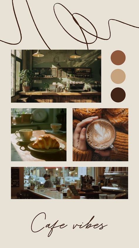 Aesthetic cafe photo collage, editable design | premium image by rawpixel.com / Ning Cafe Collage, Collage Layout, Collage Idea, Cafe Photo, Aesthetic Cafe, Simple Collage, Mood Board Template, Photo Collage Design, Cafe Aesthetic