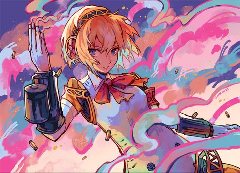 Persona 3 Aigis, Persona 3 Portable, Shin Megami Tensei Persona, Persona 3, Persona 4, Persona 5, New Poster, Memento Mori, Freelance Illustrator