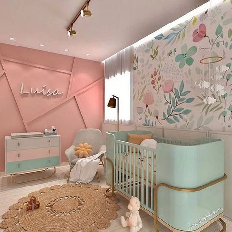 Get inspired with our NURSERY IDEAS FOR GIRLS imagesOur pictures will help take your design ideas to the next level...fantastic ideasinspirationnurseryideasforgirls nurseryroomideasforgirl nurserythemeideasforgirl nurserydecorideasforgirl babynurseryideasforgirl bohonurseryideasforgirl babyroomideasforgirl Baby Room Colors, Baby Room Themes, Baby Boy Room Decor, Girl Nursery Room, Nursery Room Design, Baby Room Inspiration, Nursery Room Inspiration, Baby Room Furniture, Toddler Rooms