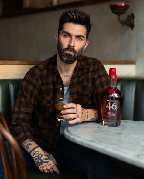 Chris John Millington on Instagram: “#ad Winter in New York? Spirit season! I’m working with @makersmark for the holidays this year. I’ll be having some little gatherings all…” Chris John Millington, John Millington, Chris John, Winter In New York, Horror Movie Icons, Cute Couples Kissing, This Year, Holidays, New York