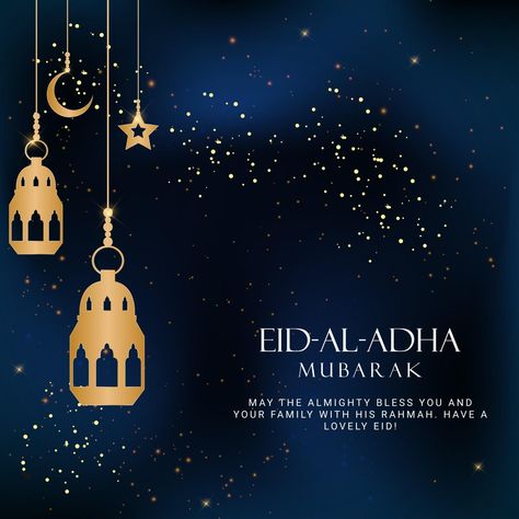 Eid Al Adha Eid mubarak islamic greeting card poster Aid Al Adha, Eid Ul Adha Mubarak, Eid Adha Mubarak, Eid Al Adha Greetings, Posting Ideas, Muslim Festivals, Muslim Holidays, Eid Mubarak Greeting Cards, Eid Mubarak Card