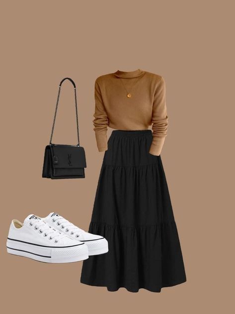 Modest Simple Outfits, Cider Outfit Ideas, Christian Style Outfits, Easy Church Outfits, Modest Casual Outfits, Modesty Outfits, Cute Modest Outfits, Everyday Fashion Outfits, Casual Day Outfits