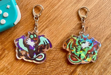 Pokemon Noivern, Noivern Pokemon, Clothes Art, Birthday Stuff, Books Collection, What To Draw, Class Design, Hanako Kun, Acrylic Charms