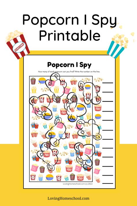 Popcorn Preschool Activities, Popcorn Day Kindergarten, Popcorn Day At School, Popcorn Games For Kids, Popcorn Crafts For Kids, Popcorn Activities For Kids, Popcorn Activities, Popcorn Theme Classroom, Popcorn Games